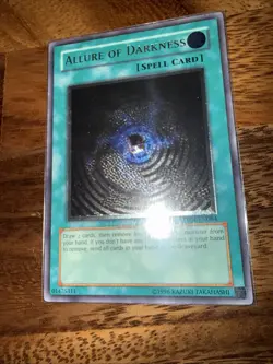 Yu-Gi-Oh Allure of Darkness PTDN-EN084 Ultimate Rare Light Play Condition - Image 4