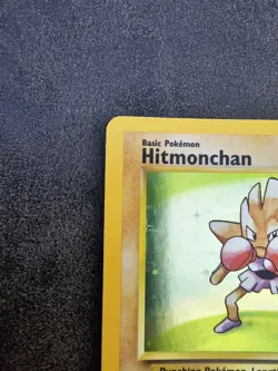 🥊 Pokemon TCG Rare Holo Hitmonchan 7/102 Base Set Unlimited WOTC - LP #2 🥊 - Image 5