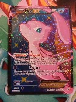 Pokemon TCG Mew EX (Full Art) RC24/RC25 Legendary Treasures: Radiant Collection - Image 1