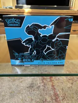Black Bolt and White Flare Pokemon Center PC ETB Elite Trainer Box SEALED - Image 2