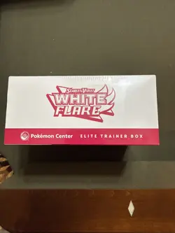 Pokemon Center White Flare ETB PC Elite Trainer Box Sealed - Image 2