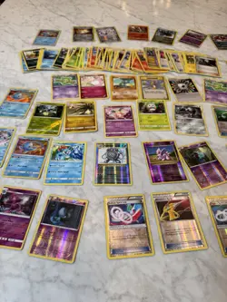 Pokemon TCG BULK Lot of 95 CARDS! - Image 1