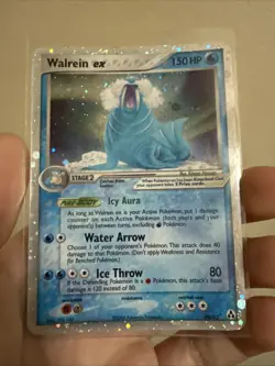 Pokemon TCG Walrein ex EX Legend Maker 89/92 Holo Ultra Rare 150HP Card 2006 - Image 1