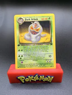 Pokemon Card - Team Rocket 19/82 - DARK ARBOK (rare) **1st Edition** - NM - Image 1