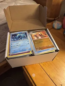 500+ pokemon cards bulk lot + holos! NO energies - Image 1
