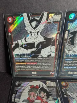Dragon Ball Fusion World Manga Booster SB01 4 card SR LOT *SEE PHOTOS - Image 2