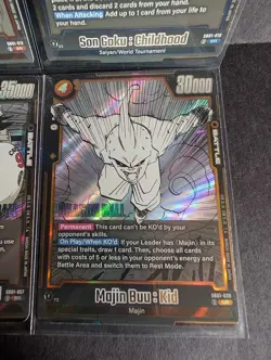 Dragon Ball Fusion World Manga Booster SB01 4 card SR LOT *SEE PHOTOS - Image 5