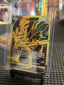 Zacian V SWSH076 SWSH: Sword & Shield Promo Cards Holo - Image 1