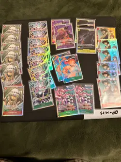 One Piece Card Lot Of 71 Cards (SR’s) Mixed One Piece TCG Sets - Image 1