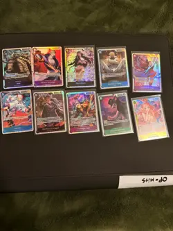 One Piece Card Lot Of 71 Cards (SR’s) Mixed One Piece TCG Sets - Image 3