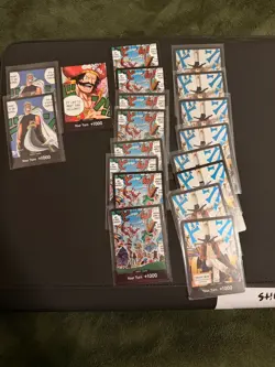 One Piece Card Lot Of 71 Cards (SR’s) Mixed One Piece TCG Sets - Image 4