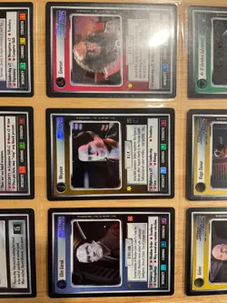 Star Trek CCG: First Edition Reflections - Nine Card SR Foil Lot - Image 3