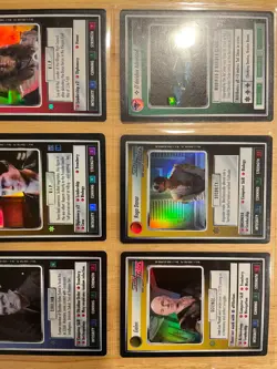Star Trek CCG: First Edition Reflections - Nine Card SR Foil Lot - Image 4