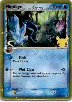 Mimikyu (Delta Species) Promo SWSH: Sword & Shield Promo Cards SWSH136 LP - Image 1
