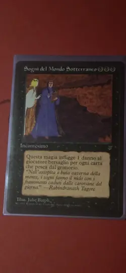 Italian MTG Legends Underworld Dreams Black LEG Magic The Gathering Card - Image 1