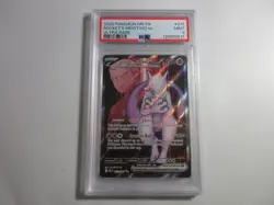 PSA 9 Team Rocket's Mewtwo EX Full Art Destined Rivals Pokemon Card A - Image 1