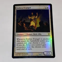 Kabira Evangel 15 Zendikar FOIL MTG TCG CARD NM - Image 1