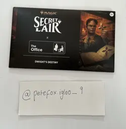 MTG Secret Lair x The Office- Dwight's Destiny - Sealed Non-Foil Edition - Image 1