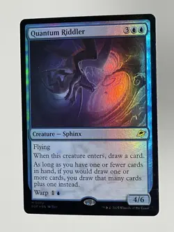 MTG x1 Quantum Riddler Promo Pack FOIL - EOE 72 NM - Magic The Gathering - Image 3