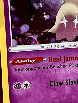 Pokemon TCG ~ Mimikyu Cosmos Holo HD Galaxy Swirl🌀Darkness Ablaze 081/189 NIM - Image 5