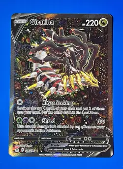 Giratina V 130/196 Holo- Lost Origin SWSH Pokemon TCG ALT ART - PACK FRESH NM+ - Image 1