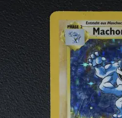 Pokemon Karte - Machomei 8/102 - 1. Edition - Base Set 1999 - Deutsch - Holo - Image 5