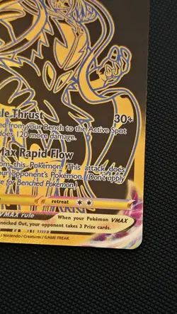 Rapid Strike Urshifu VMAX (Secret) TG30/TG30 Pokemon TCG SWSH09: Brilliant Stars - Image 4