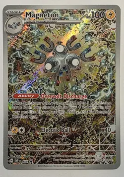 Magneton Pokemon TCG Scarlet and Violet Promo #159 Full Art - Image 1