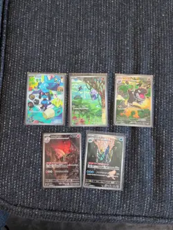Pokemon Japanese Art Rare Lot of 5 - Image 1