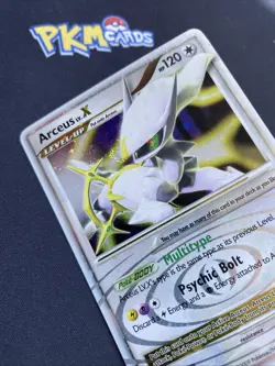 Pokemon TCG Arceus LV.X Platinum Arceus 96/99 Swirl Ultra Rare LP. - Image 3
