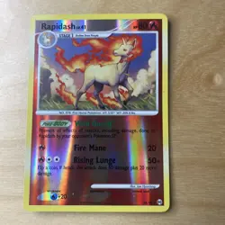 Pokemon Card - Rapidash 28/99 - Platinum Arceus - Reverse Holo Rare - NM 2009 - Image 1