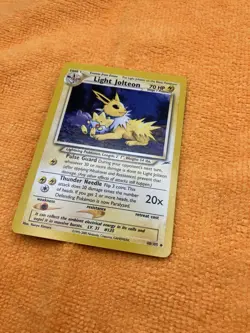 Pokemon Tcg Light Jolteon #48 Pokemon Neo Destiny LP - Image 4