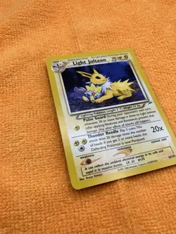 Pokemon Tcg Light Jolteon #48 Pokemon Neo Destiny LP - Image 5