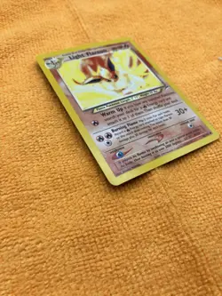 Light Flareon 46/105 Neo Destiny Vintage WOTC 2002 Pokemon LP - Image 2