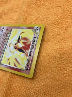 Light Flareon 46/105 Neo Destiny Vintage WOTC 2002 Pokemon LP - Image 4