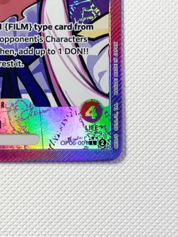 Uta (Alternate Art) OP06-001 Wings of the Captain Foil One Piece - Image 4