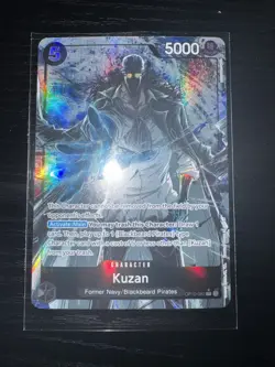One Piece TCG English OP10-082 Kuzan Alt Art Parallel Royal Blood SR English - Image 1