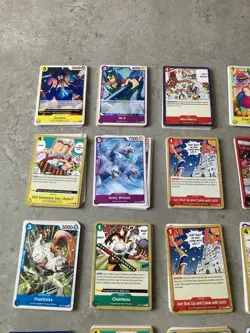 One Piece TCG Common Card Bundle. 259 Cards Total. Duplicates - Image 4