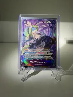 Ms. Wednesday Alt Alternate Art SR EB01-034 One Piece English NM - Image 1