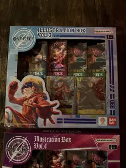 One Piece TCG Illustration Box Vol 3 & 4 Factory Sealed New SHIPS FREE! - Image 2