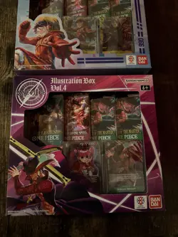 One Piece TCG Illustration Box Vol 3 & 4 Factory Sealed New SHIPS FREE! - Image 3