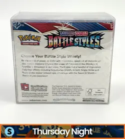POKEMON TCG SWORD & SHIELD BATTLE STYLES SEALED BOOSTER BOX - Image 2