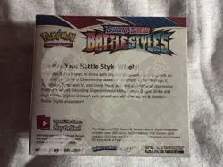 Pokemon Sword & Shield: Battle Styles Booster Box 820650828188 - Image 2