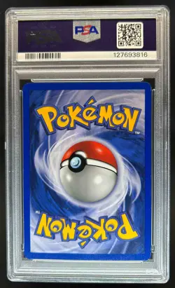 2000 Pokemon Gym Heroes Blaine's Moltres Holo #1/132 PSA 7 - Image 2