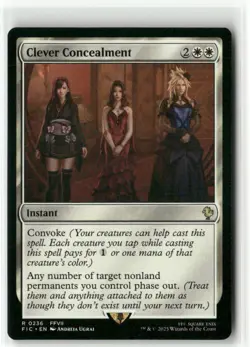 Clever Concealment - Commander FINAL FANTASY MTG NM - Image 1
