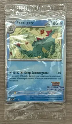 Pokemon Day TCG Illustration Contest 2024 SEALED Black Star Promo Set of 3 - Image 1