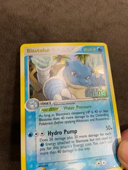 Blastoise 14/100 Stamped Reverse Holo Ex Crystal Guardians Pokemon Card NM - Image 5