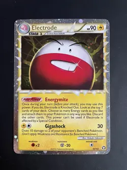 Pokemon TCG Electrode Prime Triumphant - 93/102 Holo Ultra Rare - NM/LP - Image 1