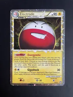 Pokemon TCG Electrode Prime Triumphant - 93/102 Holo Ultra Rare - NM/LP - Image 3