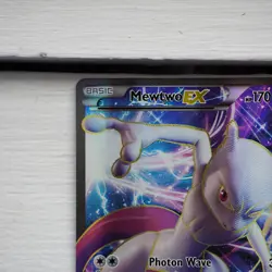 Pokemon Mewtwo EX XY125 Full Art Holo Card Promo - Image 3